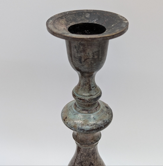 Vintage 8 inch candlestick set of 2 - Picture 3 of 11